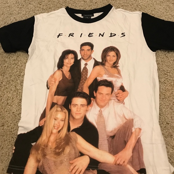 Topshop Friends T-Shirt - Picture 1 of 2